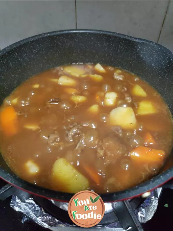 Beef Brisket with Curry