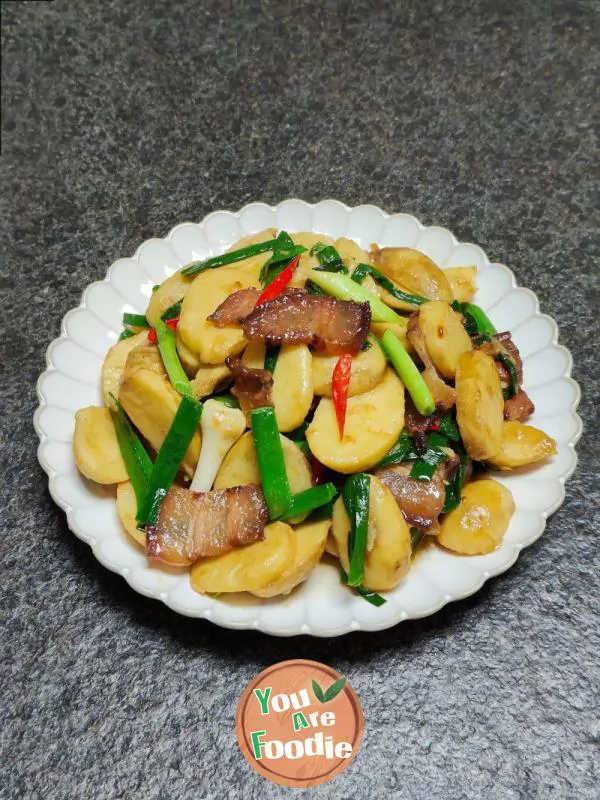 Stir fried Pork with Mushroom