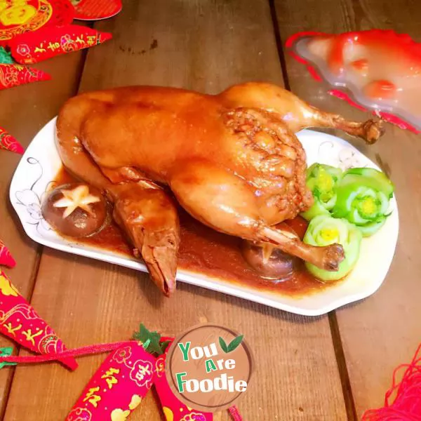 [Suzhou] glutinous rice Babao duck