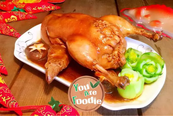 [Suzhou] glutinous rice Babao duck