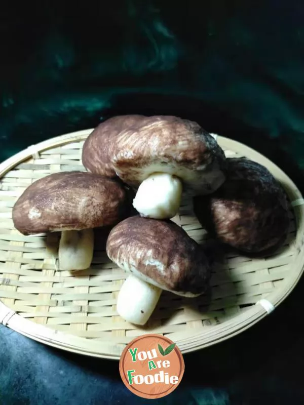 Mushroom steamed stuffed bun simulation