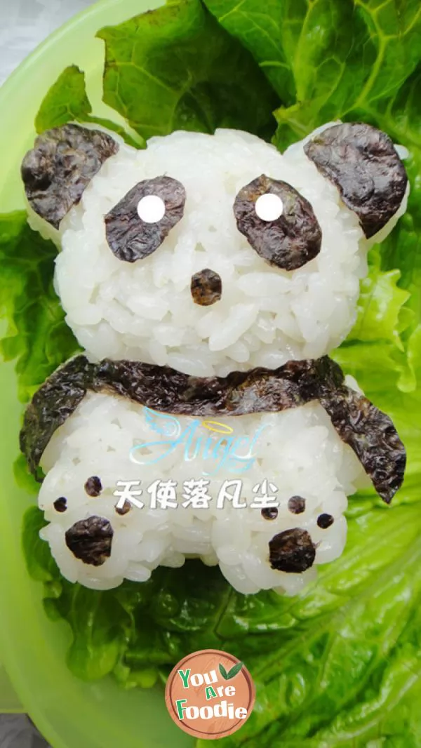 Looking forward to spring -- Panda Bento