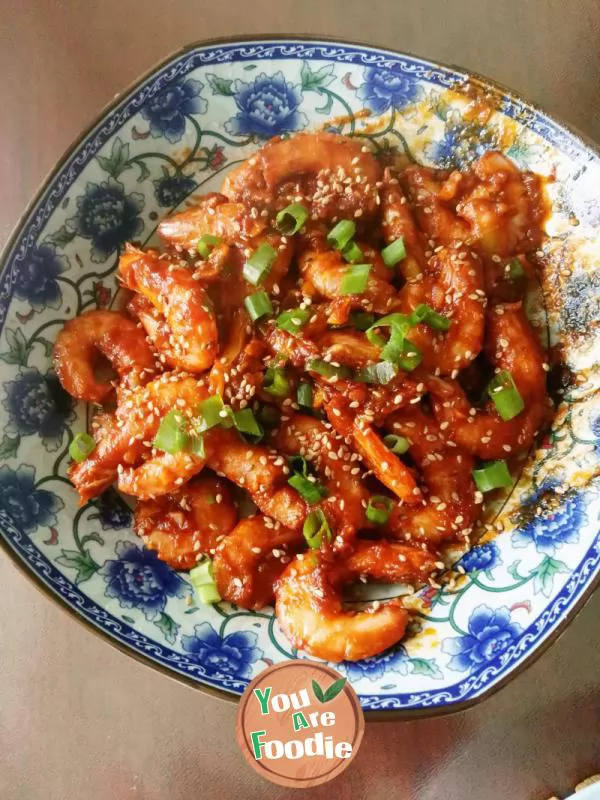 Prawns in tomato sauce