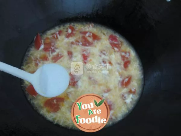 Tomato and egg soup