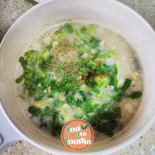 Century egg Oat Congee