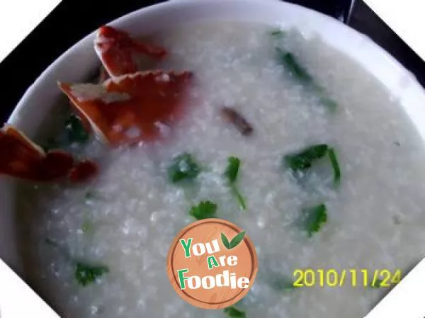 Congee-with-crab-and-oyster