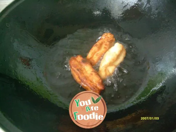 Fried fried dough sticks