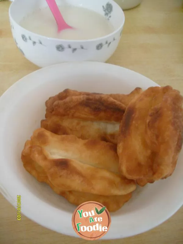 Fried fried dough sticks