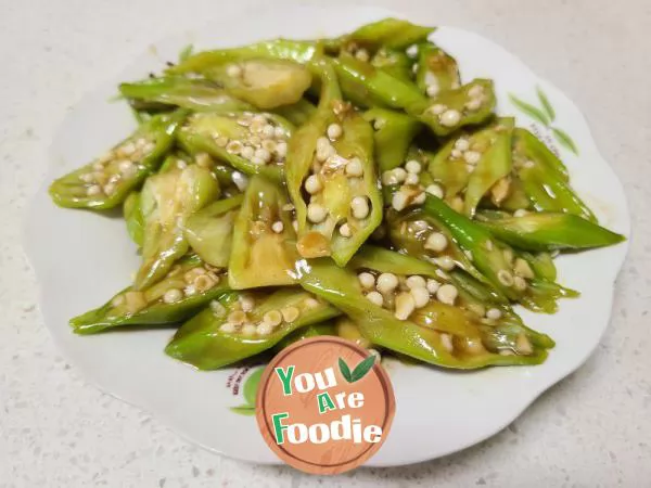 Oyster sauce and okra