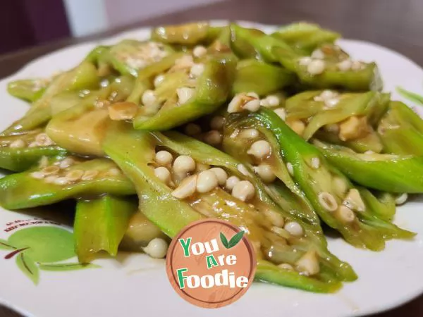 Oyster sauce and okra