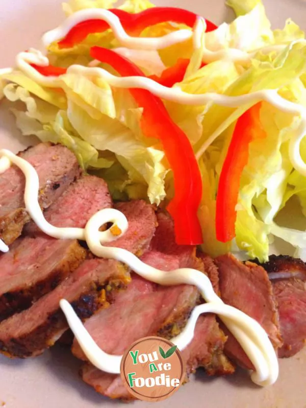 Orange-flavored-Duck-Salad