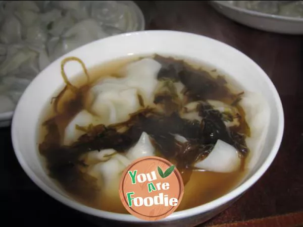 【 Shandong cuisine 】 small wonton with leek and fresh meat