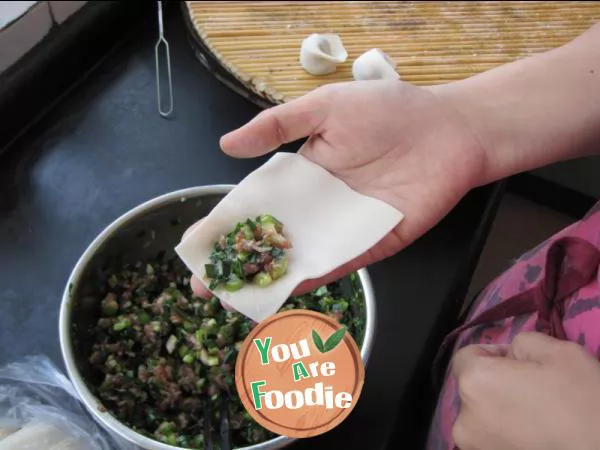 【 Shandong cuisine 】 small wonton with leek and fresh meat
