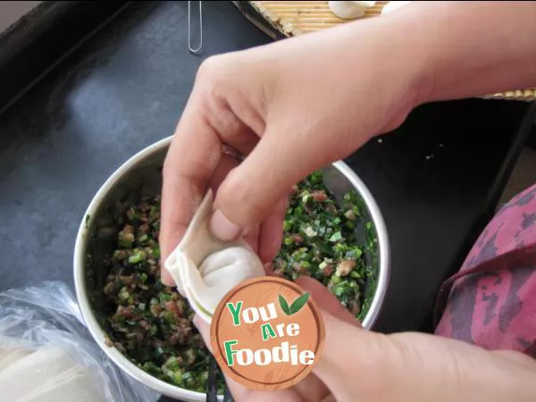 【 Shandong cuisine 】 small wonton with leek and fresh meat