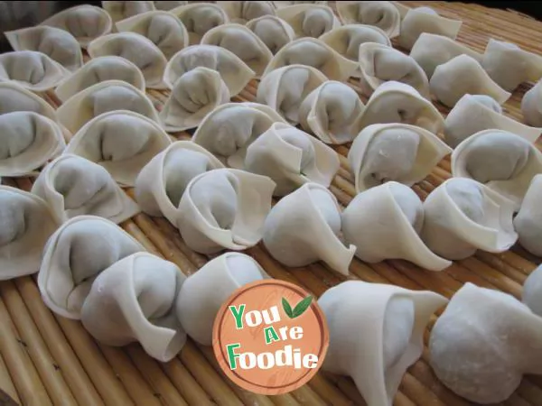 【 Shandong cuisine 】 small wonton with leek and fresh meat
