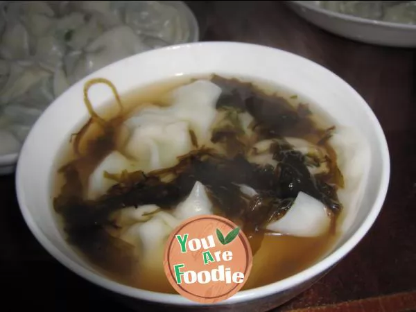 【 Shandong cuisine 】 small wonton with leek and fresh meat
