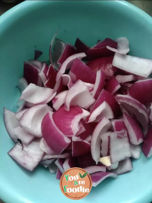 Stir fried onion