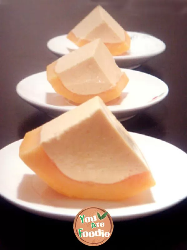 DIY Tanggong dessert papaya pudding