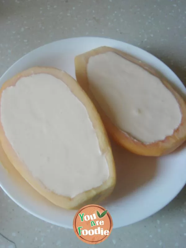 DIY Tanggong dessert papaya pudding