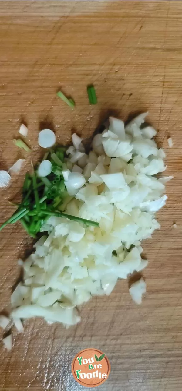 Squid with bitter gourd