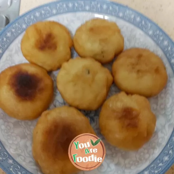 Crispy fried cake