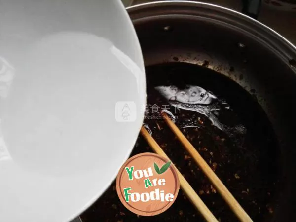 Jiangzou's Secret soy sauce (salad artifact)