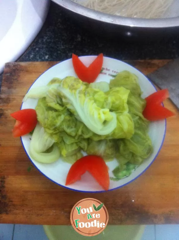 A good spring health product --- delicious vegetable rolls