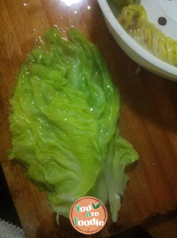 A good spring health product --- delicious vegetable rolls
