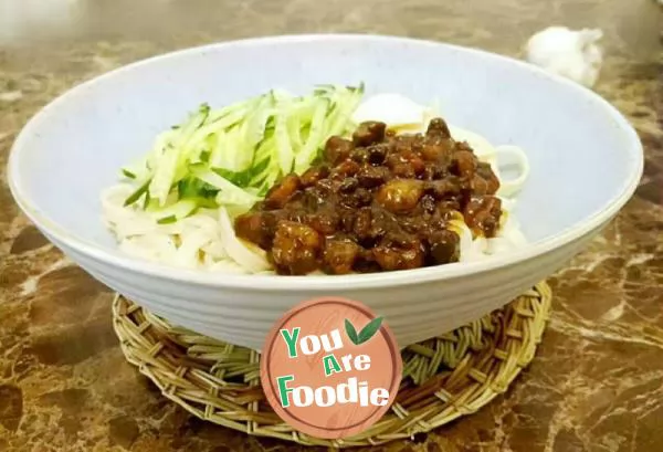 Noodles with Soy Bean Paste