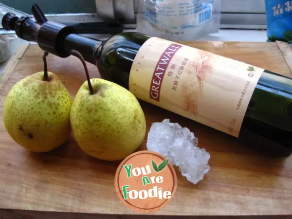 Red Wine Pear