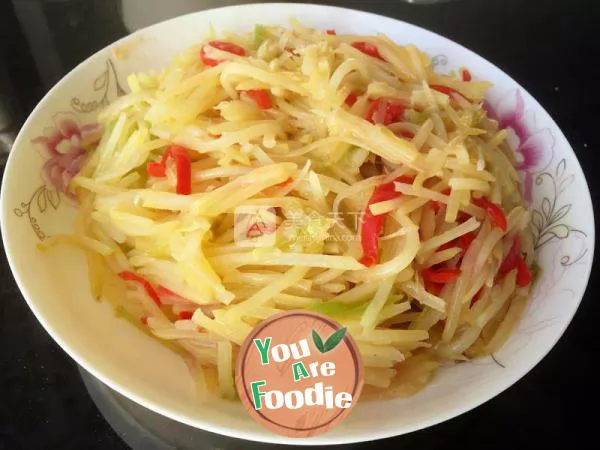 sour and spicy shredded potatoes