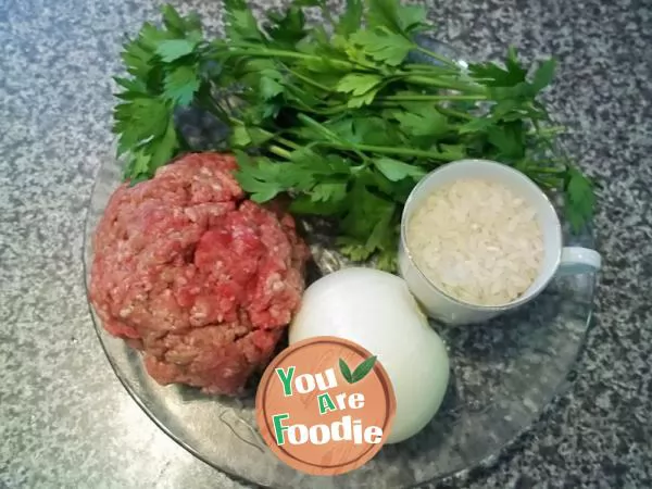 Boiled beef balls