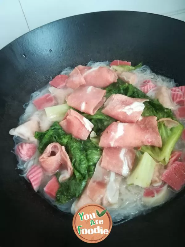 Stewed Vegetable with Vermicelli