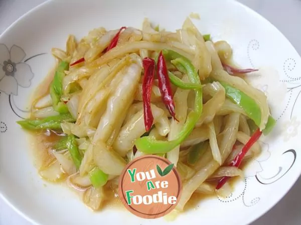 Sour, refreshing and delicious -- Chinese cabbage with vinegar