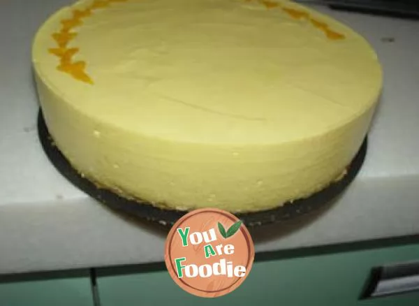 Mango frozen cheese cake