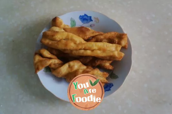 Modified fried dough sticks