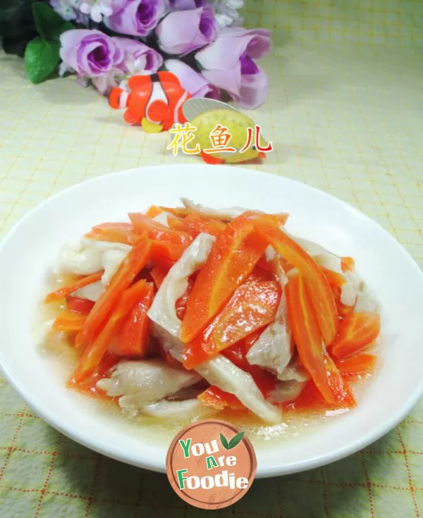 Fried-carrot-with-mushroom