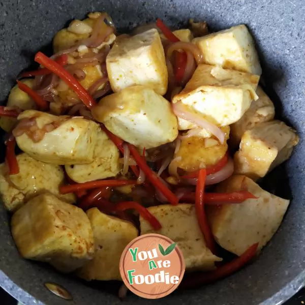 Fried Tofu with Spiced Salt