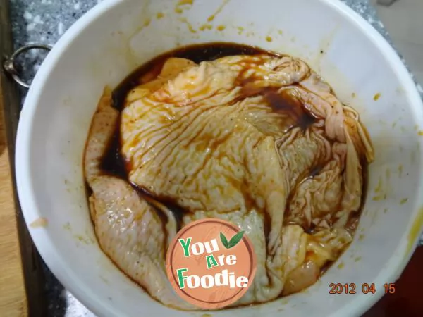 Songhua chicken leg (oven version)