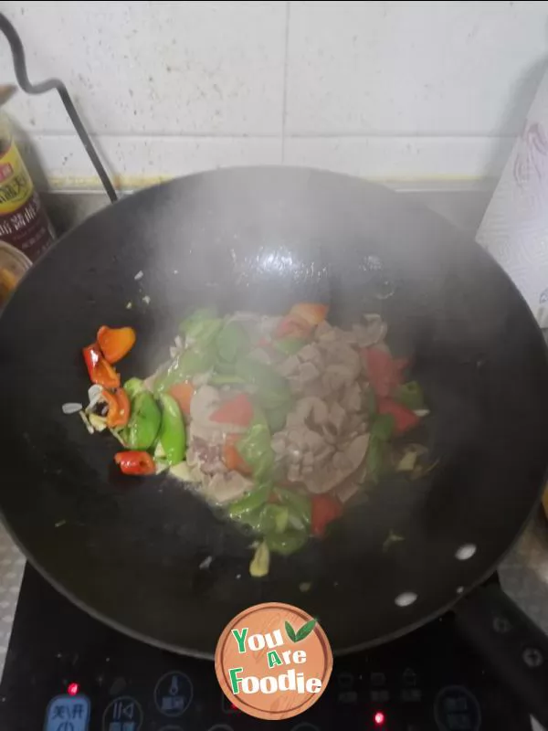 Stir fried kidney