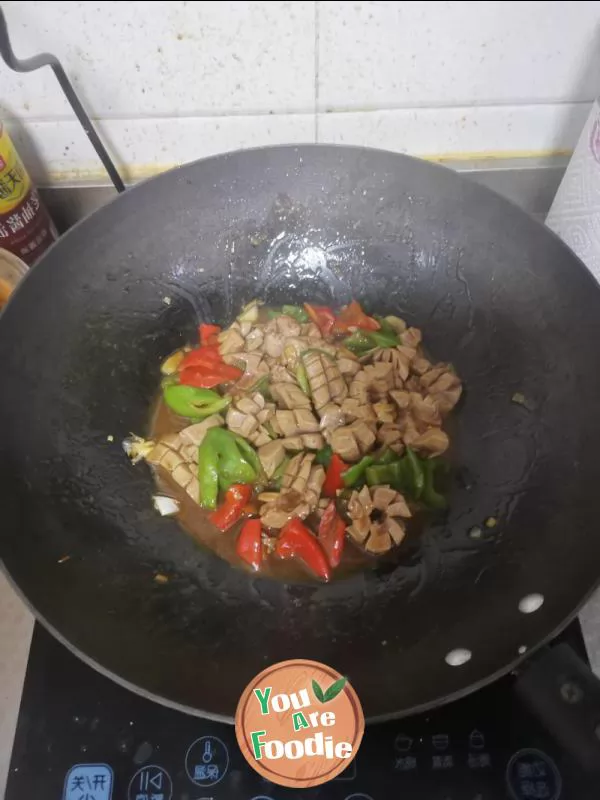 Stir fried kidney