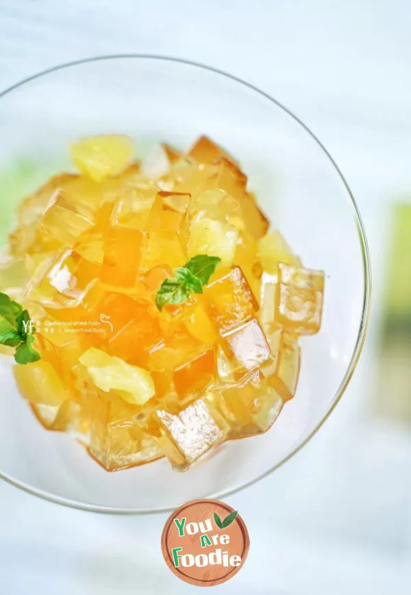 Pineapple Huading Cloud Mist Tea Frozen