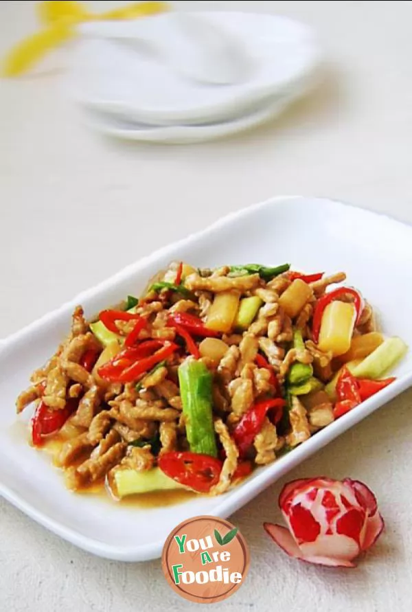 Fried-shredded-beef-with-asparagus